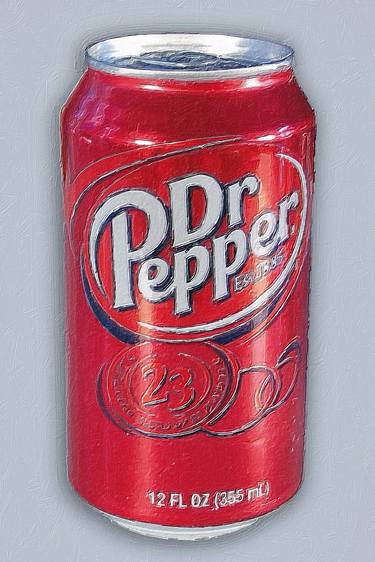 Dr. Pepper Can Ode To Warhol - Limited Edition of 1 thumb
