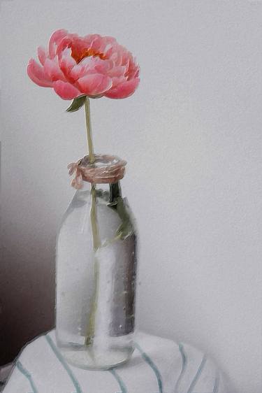 Print of Impressionism Floral Digital by Tony Rubino