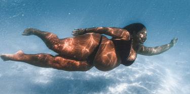 Pregnant Woman Under Water - Limited Edition of 1 thumb