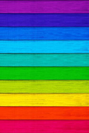 LGBTQ Rainbow Pride Lesbian Abstract - Limited Edition of 1 thumb