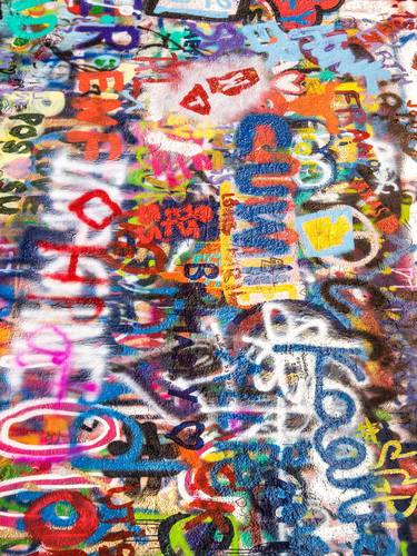 New York Urban Graffiti Abstract 4 - Limited Edition of 1 thumb