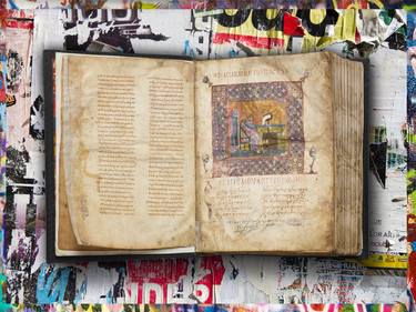 Graffiti Classical Book Manuscript - Limited Edition of 1 thumb