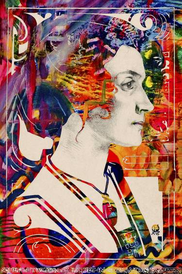 Print of Impressionism Portrait Digital by Tony Rubino