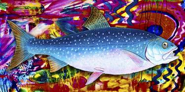 Print of Impressionism Fish Digital by Tony Rubino