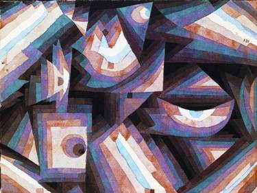 Print of Impressionism Abstract Digital by Tony Rubino