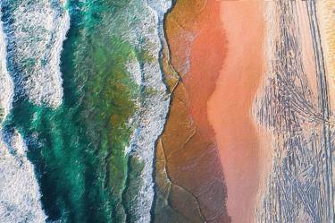Print of Impressionism Beach Digital by Tony Rubino
