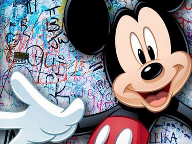 Mickey Mouse Pop Art Graffiti 2 - Limited Edition of 1 thumb