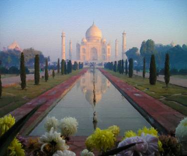 Taj Mahal Reflection Pool - Limited Edition of 1 thumb