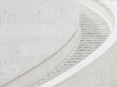 White On White Stairs - Limited Edition of 1 thumb