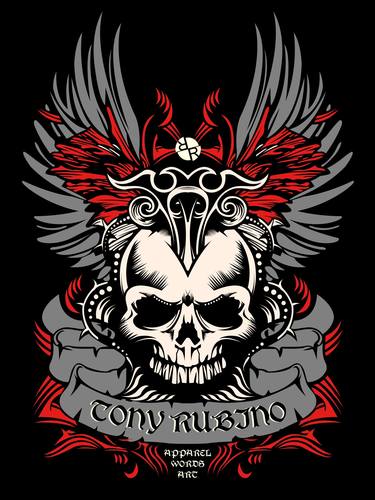 Rubino Brand Skull Tattoo 2 - Limited Edition of 1 thumb