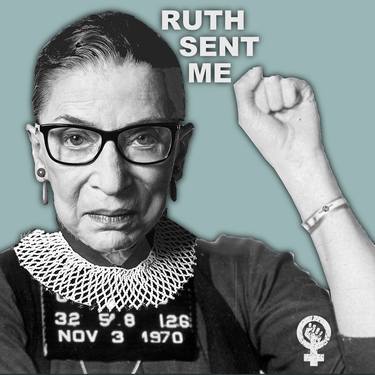 Ruth Bader Ginsburg RBG Pro Choice Ruth Sent Me Feminist thumb