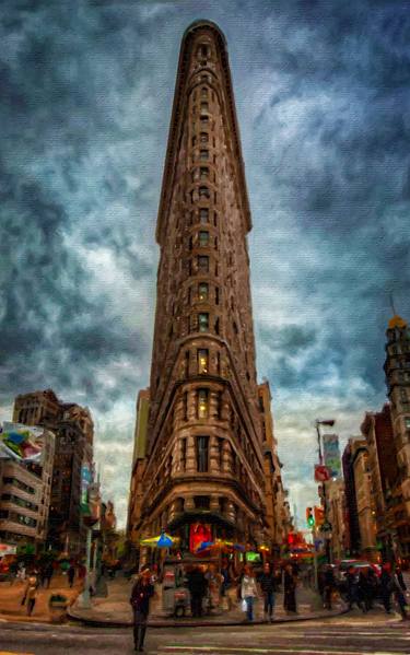 New York City Skyline Flat Iron Building thumb