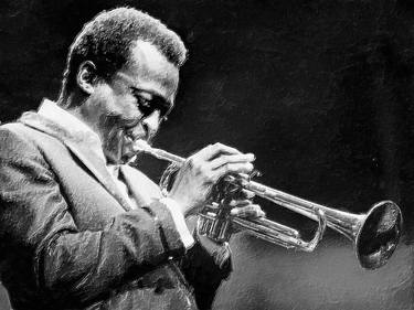 Miles Davis And Trumpet 2 thumb