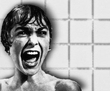 Psycho by Alfred Hitchcock, with Janet Leigh Shower Scene thumb