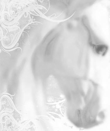 White Winter Horse 2 thumb