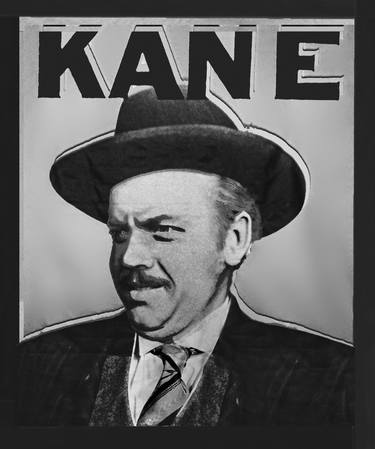Citizen Kane Orson Welles Campaign Poster B And W thumb