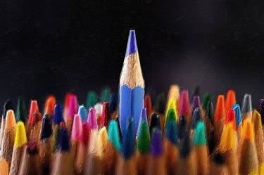 Colored Pencil Skyline thumb