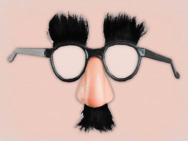 Funny Mask Glasses Fake Nose and Mustache Disguise thumb