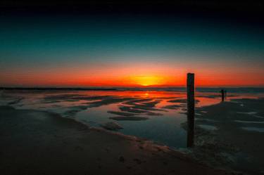 Beach Sunset Ocean Sea Landscape Sky Dune thumb