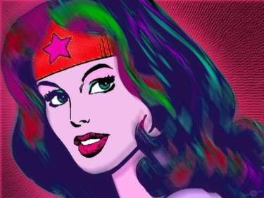 Print of Pop Art Comics Digital by Tony Rubino