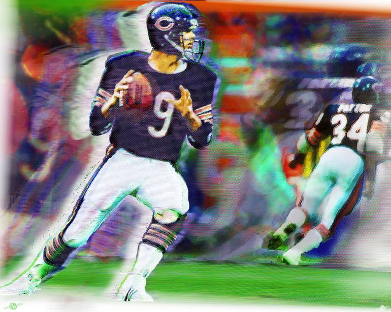 Chicago Bears Qb Jim Mcmahon Sports Illustrated Cover Acrylic