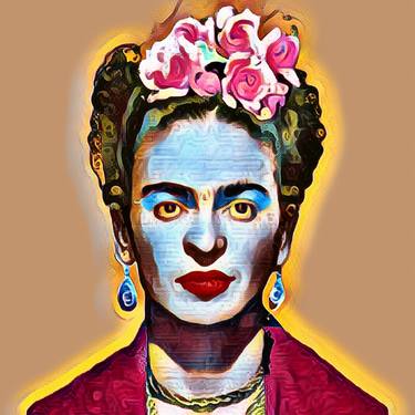 Frida Kahlo Andy Warhol 2 Pop thumb