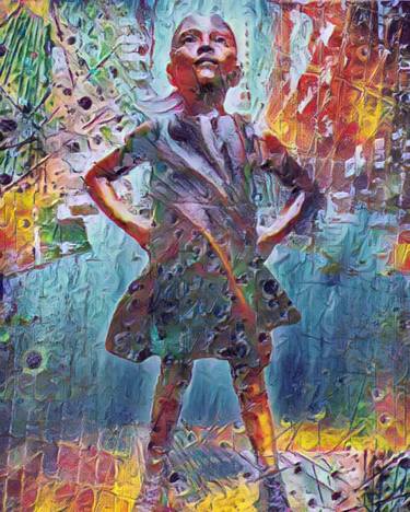Fearless Girl Future Is Female Painting 3 thumb