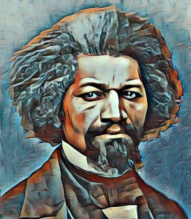 Frederick Douglass Painting In Color Paintinng thumb
