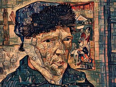 Reboot Of Vincent van Gogh Self Portrait thumb