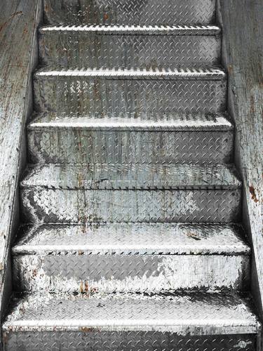 Metal Metallic Stairs thumb