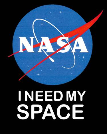 NASA I Need My Space Tees Tee T-Shirt thumb
