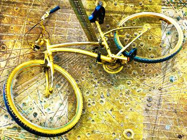 Waiting Gold Bicycle Bike thumb