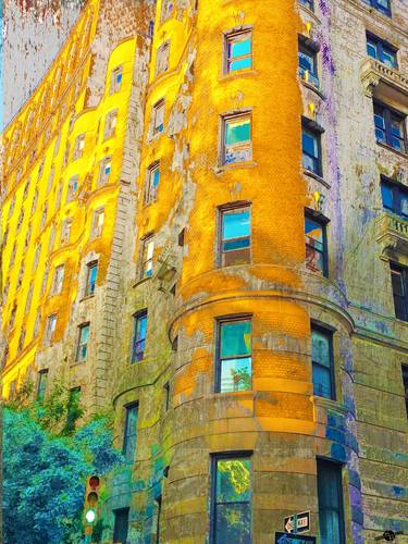 Golden Hour New York Building thumb