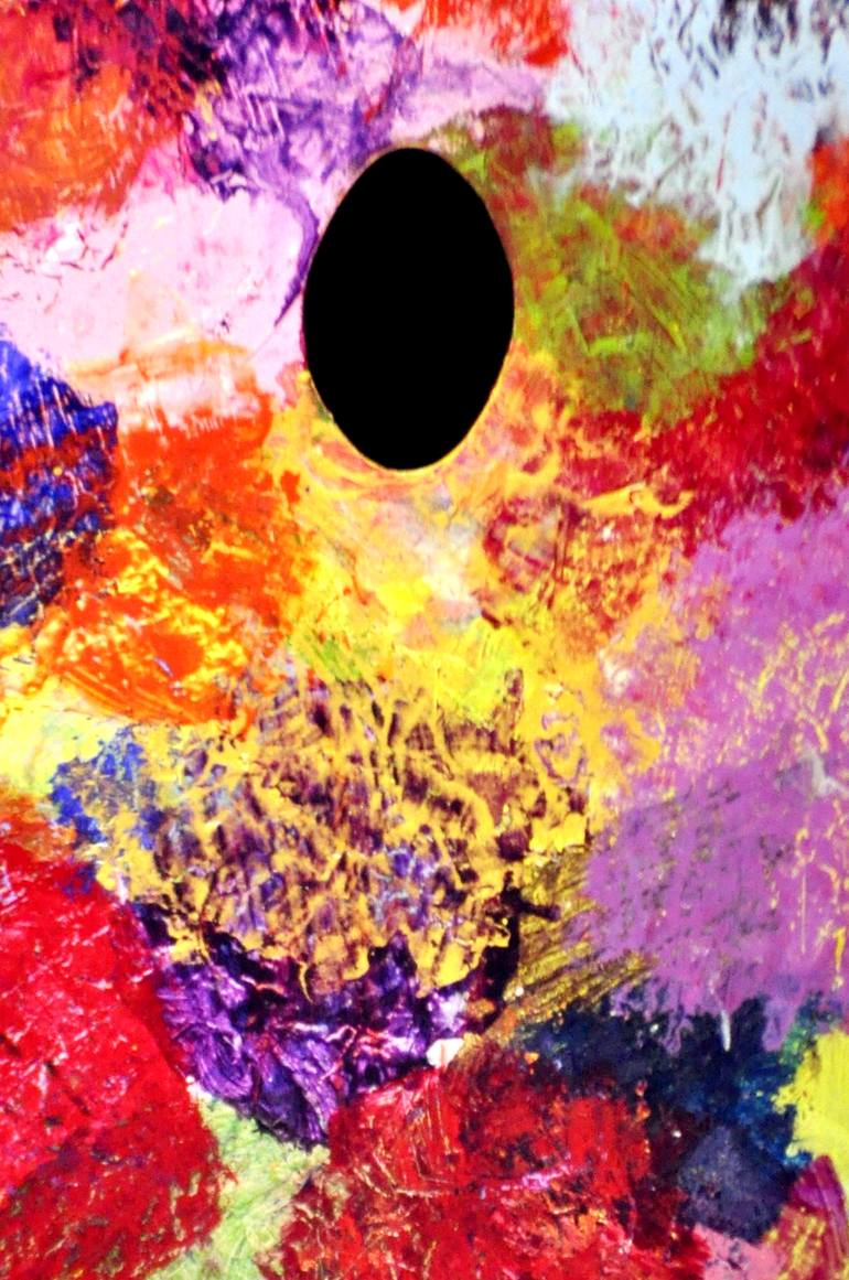 Original Abstract Painting by Heinz Schumi
