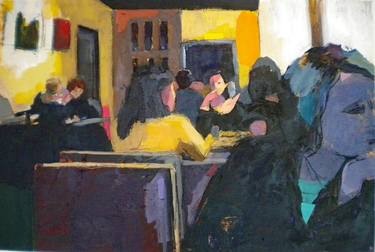 Print of Expressionism People Paintings by Phyllis Gorsen