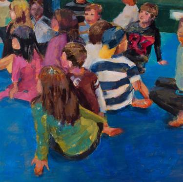 Print of Fine Art People Paintings by Phyllis Gorsen