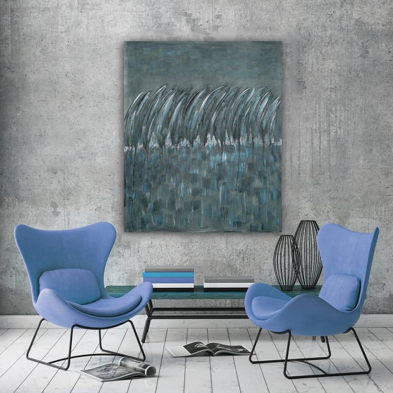 Original Abstract Expressionism Abstract Painting by Yana G Nova