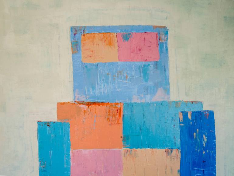 Original Abstract Fantasy Painting by Yana G Nova