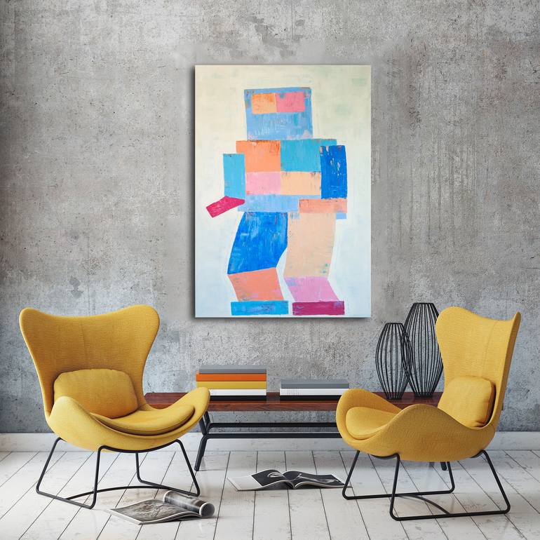 Original Abstract Fantasy Painting by Yana G Nova