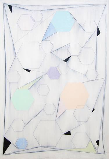 Print of Abstract Geometric Paintings by Yana G Nova