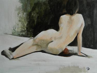 Original Figurative Abstract Paintings by Helen Dunning