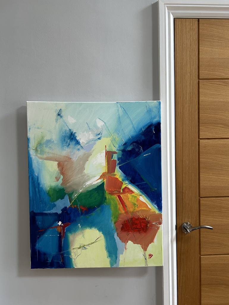 Original Abstract Painting by Helen Dunning