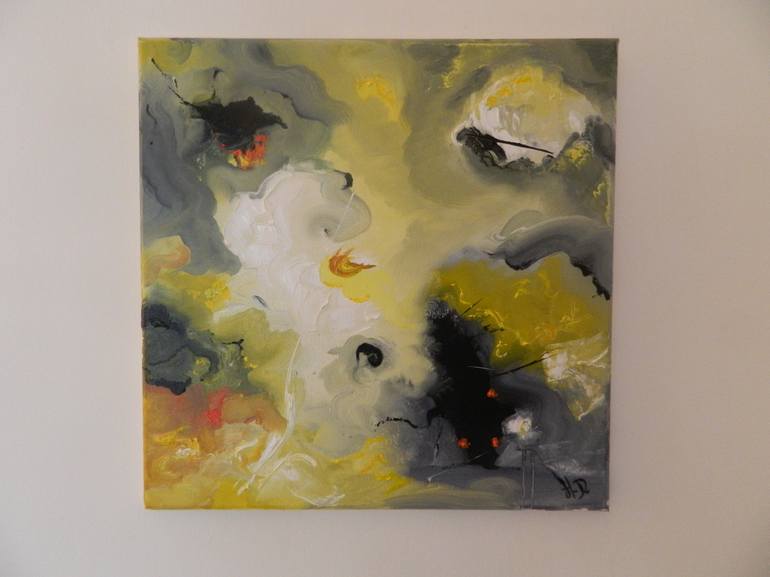 Original Abstract Painting by Helen Dunning