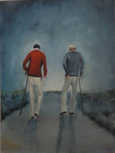 Print of Men Paintings by Helen Dunning