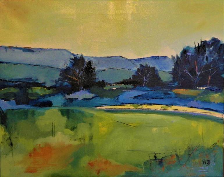 The Lincolnshire Wolds II Painting By Simon Jones Saatchi