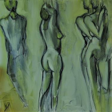 Print of Abstract Body Paintings by Helen Dunning