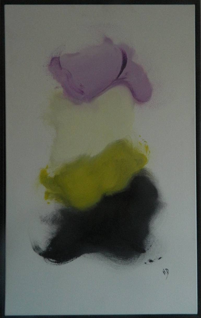 Original Conceptual Abstract Painting by Helen Dunning