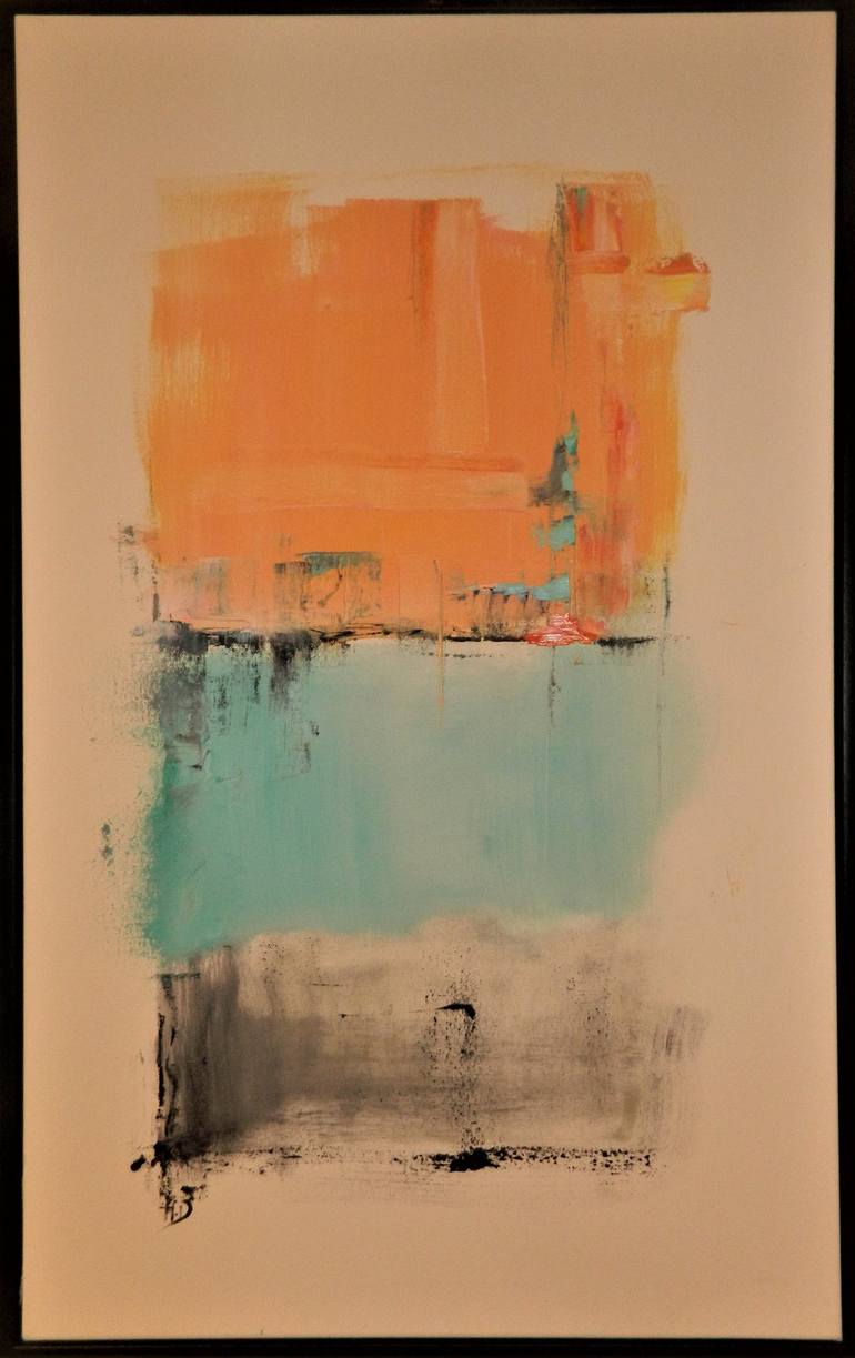 Original Abstract Painting by Helen Dunning