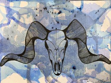 Original Abstract Animal Paintings by Luke Gevaux