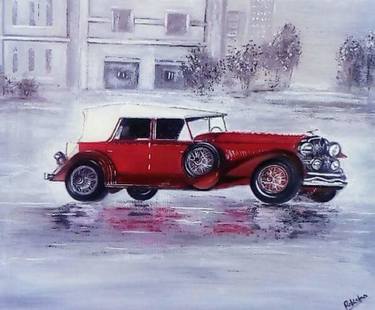 Original Abstract Expressionism Motor Paintings by Rakshart World